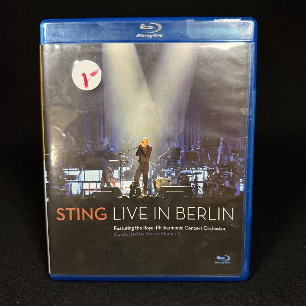 Sting Live in Berlin Blu-ray Royal Philharmonic Concert‎ Orchestra 2010 B0014981